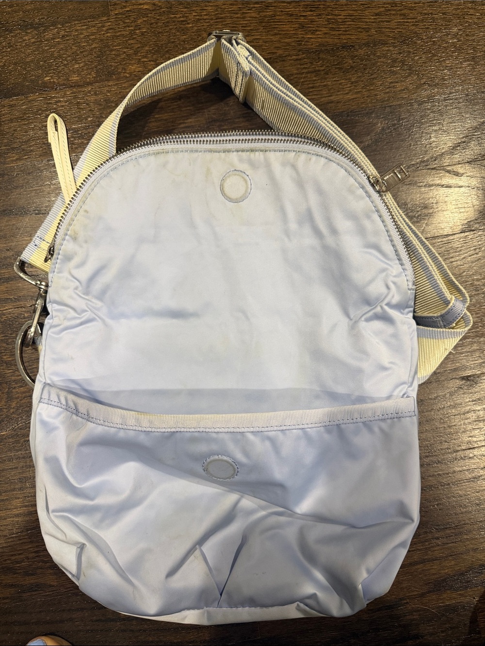 lululemon athletica Light Blue Crossbody with Cream Strap - Picture 2 of 5